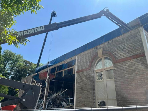 Verdun : le pavillon Japiot en cours de reconstruction à l’identique