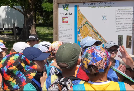 Un nouveau parcours d’orientation voit le jour au parc Japiot à Verdun