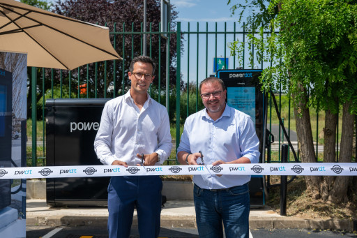 Retour sur l’inauguration de la station de bornes de recharge ultra-rapide Powerdot