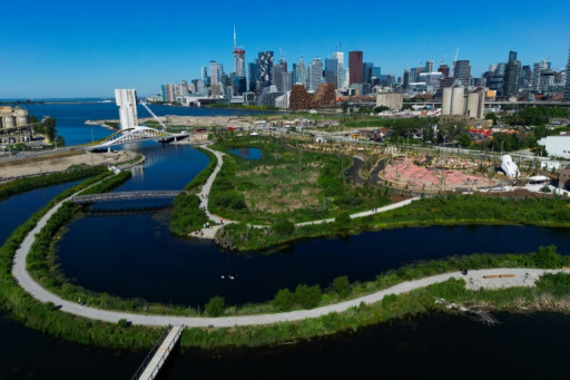 Au Canada, une zone industrielle "répugnante" réhabilitée pour faire face aux inondations