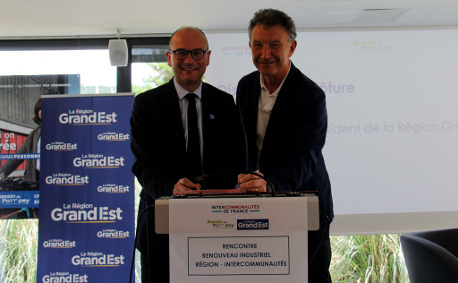 Le Grand Est et Intercommunalités de France, ensemble pour la réindustrialisation