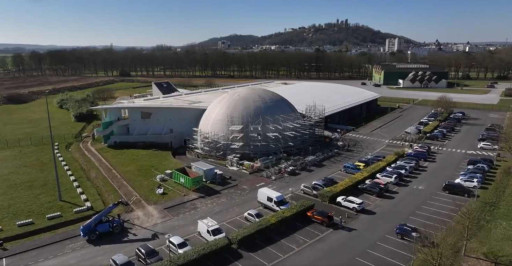 Laon : travaux de réhabilitation en cours à la piscine-patinoire le Dôme