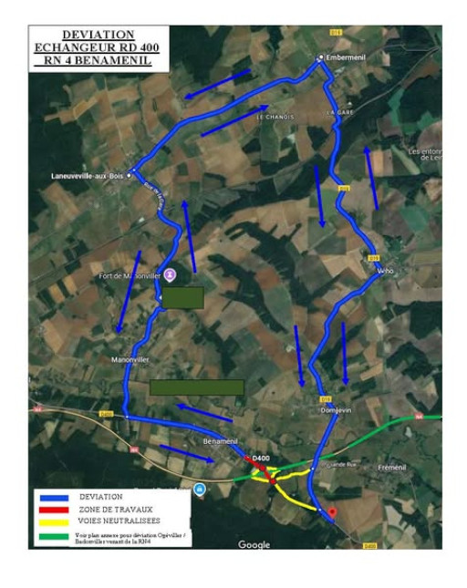 Deux giratoires rénovés à Bénaménil