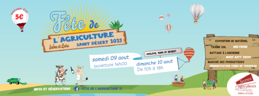 La Fête de l’Agriculture est de retour à Saint-Désert