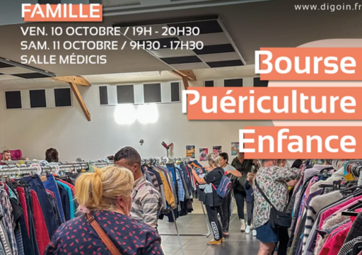 Bourse puériculture à Digoin : Économies et convivialité