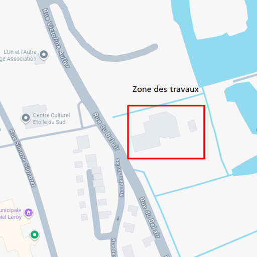 Amiens : Travaux de parking rue du Bel Air