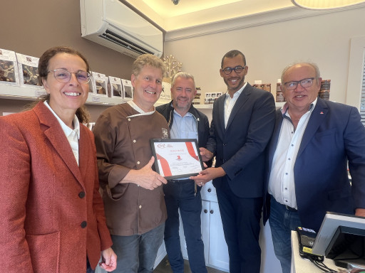 Saint-Pierre-lès-Elbeuf : le chocolatier Hubert Masse distingué