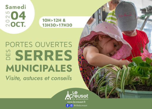 Serres municipales : écologie et pédagogie à l’honneur