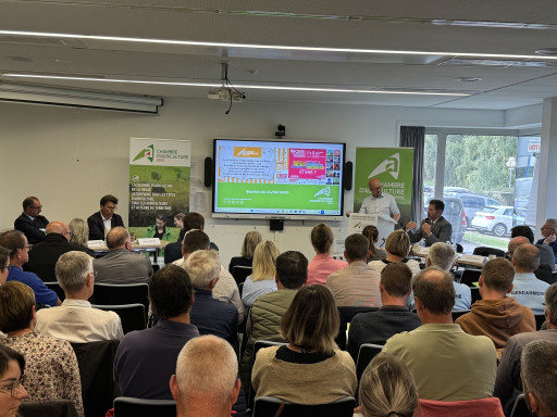 La Chambre d'Agriculture de la Meuse tient sa réunion de rentrée