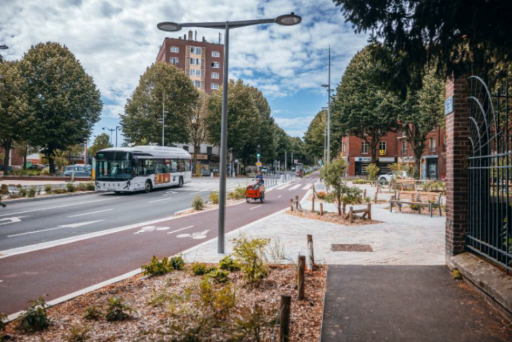 Réaménagement de l'axe Canadiens / Martyrs à Rouen