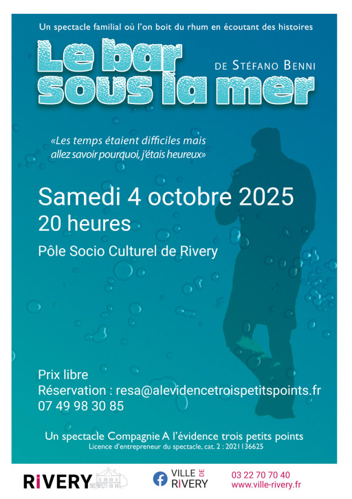 Spectacle immersif à Rivery : 'Le bar sous la mer'