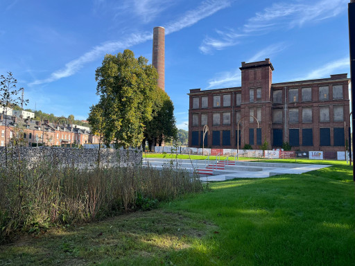 À Barentin, le nouveau parc Badin comme exemple de transformation de friche