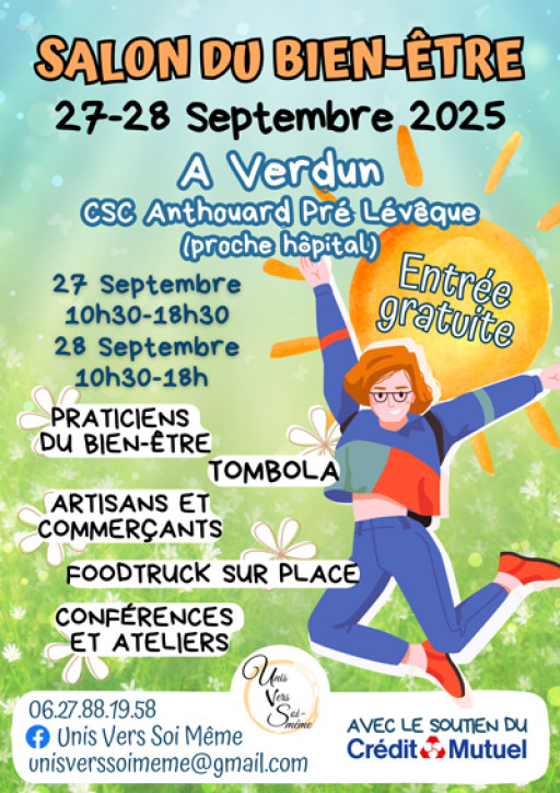 Verdun accueille le Salon du Bien-Être les 27 et 28 septembre