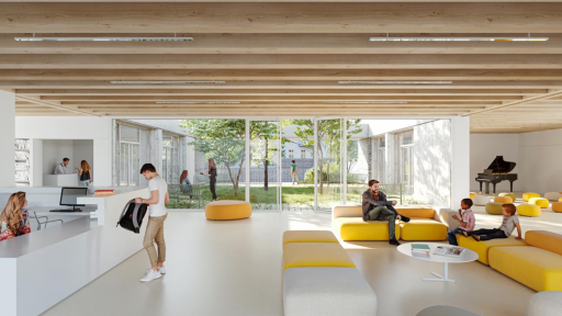 Nancy : la future Médiathèque du Haut-du-Lièvre rend hommage à Fadwa Touqan