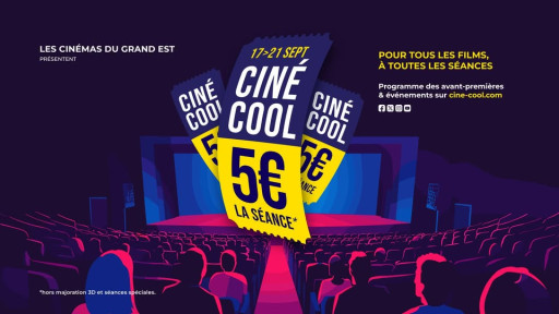 Ciné Cool s’installe au Caroussel de Verdun du 17 au 21 septembre