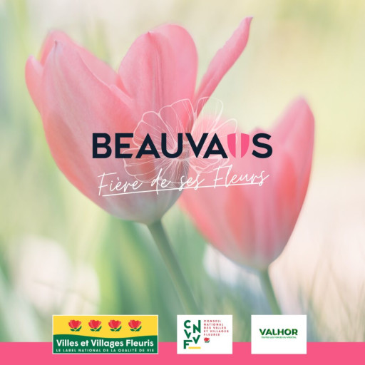 Beauvais conserve son Label "4 Fleurs"