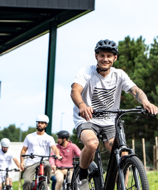 Moustaches Bikes à l'initiative
