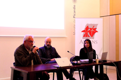 Le club Ukraine Hauts-de-France rassemblé au Musée de Picardie d'Amiens