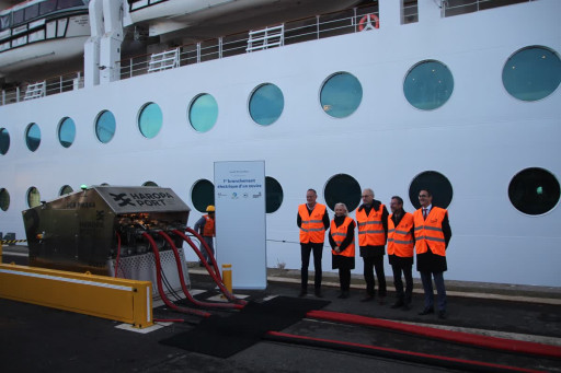 Le Havre électrifie les quais de son terminal croisières