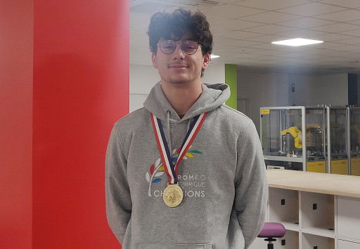 Un étudiant de l’ITII Picardie médaillé d’or aux WorldSkills