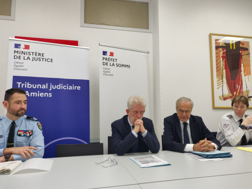 Dans la Somme, la délinquance baisse de 4%