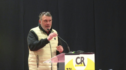 L'éleveur Bertrand Venteau élu président de la Coordination rurale