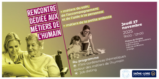 Job dating et conférences : valoriser les professions essentielles en Saône-et-Loire