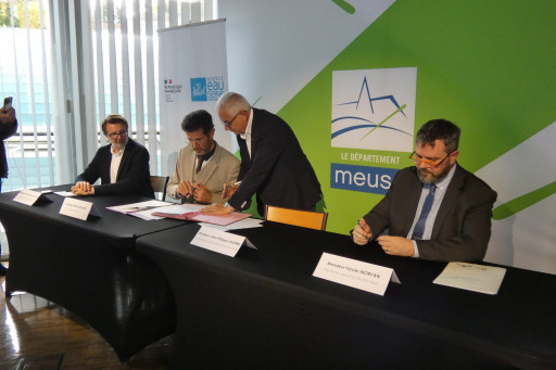 La Meuse signe son contrat de territoire 2025-2027 pour une gestion durable de l’eau