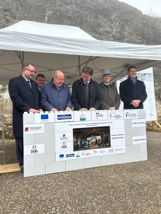 Les travaux du Fort de Vaux pour renforcer l’attractivité de ce site historique