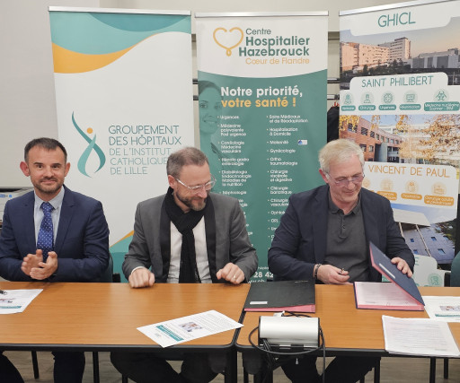 Hazebrouck : le Centre Hospitalier le GHICL renforcent leur collaboration