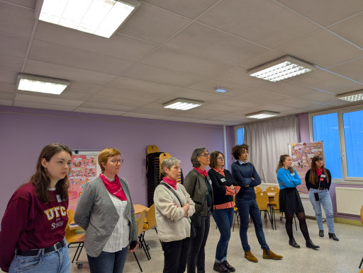 Margny-lès-Compiègne : Elles bougent pour l’orientation, «soyez curieuses, osez !»