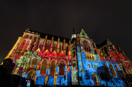 Le mapping de la basilique de Saint-Quentin fait son retour