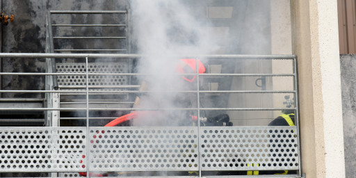 Incendie maîtrisé à l'usine Industeel du Breuil