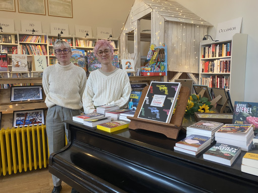 Au Tréport, la librairie-café Les Bucoliques redonne vie à une salle paroissiale