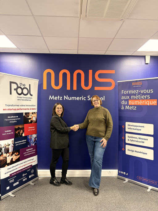 The Pool noue un partenariat stratégique avec Metz Numeric School
