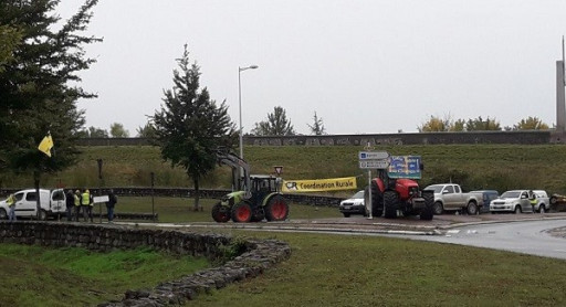 Mobilisation de la Coordination rurale jeudi de Roye à Amiens