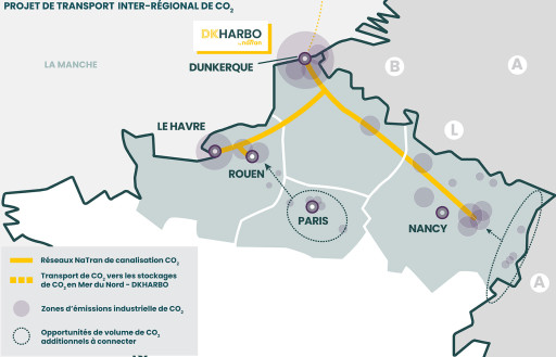 NaTran lance un AMI pour son projet de transport interrégional de CO2, la Meurthe-et-Moselle concernée