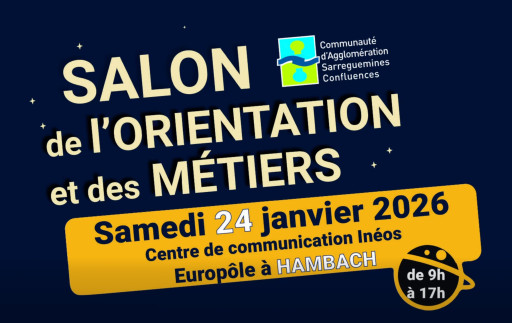 Hambach : le 24 janvier, préparez votre avenir lors de COSMIC, le Salon de l’orientation et des métiers
