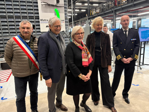 Venette : Catherine Vautrin salue le savoir-faire de Matra Electronique