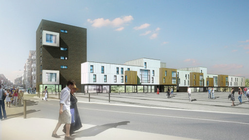 La reconquête commerciale d’Halluinpassera par la place Delors