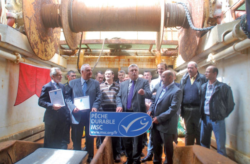 Euronor reçoit le label MSC qui certifieune pêche durable et responsable