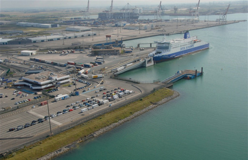 Etat du trafic au port de Dunkerque
