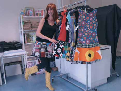 Dorothée Ossart, une créatrice de mode et maintenant une marque