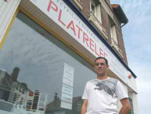 Chauny compte un nouvel artisan avec Platrelec