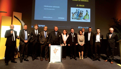 Ernst & Young remet le prix de l’Entrepreneur régional 2012