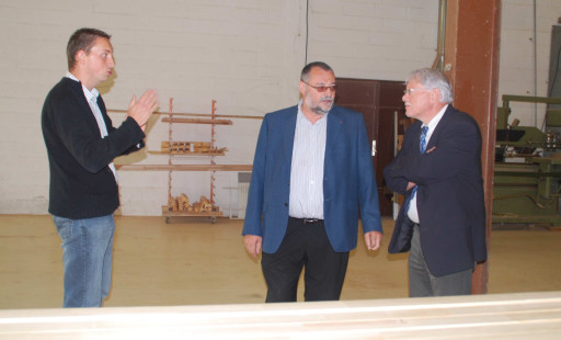 La commission industrie de la CCI Côte d'Opale à la rencontre de la filière bois dans le Haut-Pays