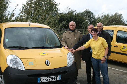 Maubeuge : La Poste s’équipe de Kangoo ZE