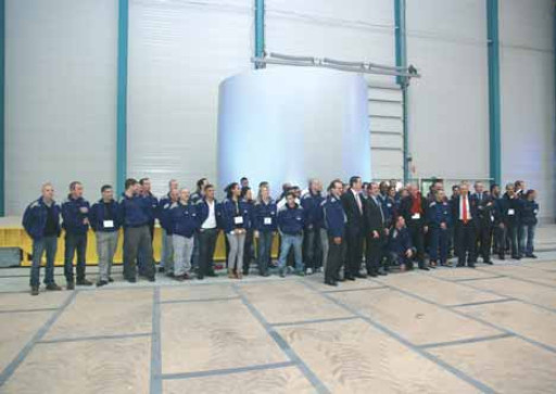 Enercon, nouvelle usine Longueil-Sainte-Marie