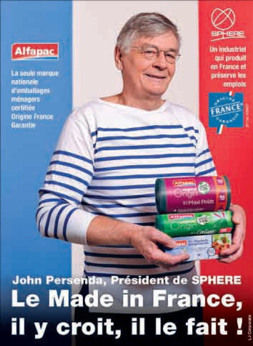 Le groupe Sphere affiche son made in France