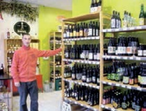 Une cave entièrement dédiée à la bière